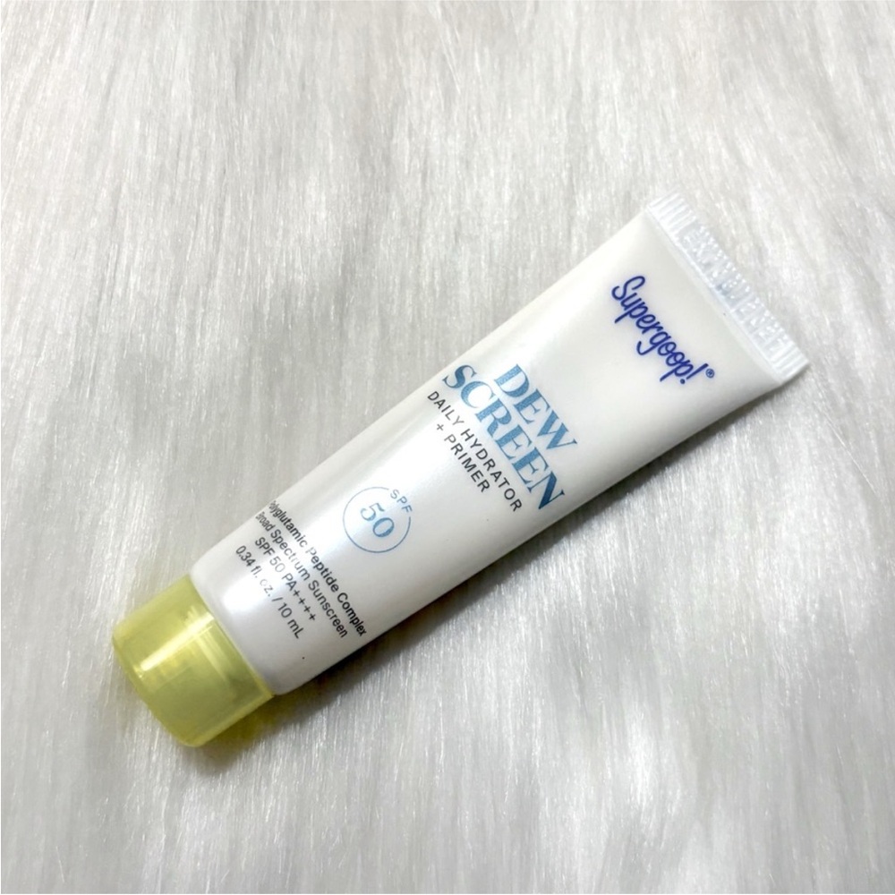 4/$30 Bundle☀️Supergoop! NEW Dew Screen SPF50 Gel & Primer Mini .34 fl.oz